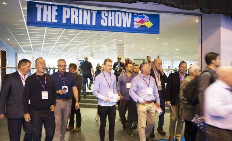 The Print Show - Busy Entrance
