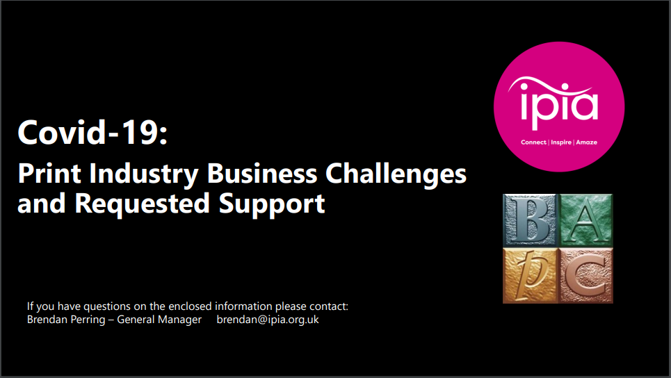 Print Industry Business Impact Survey