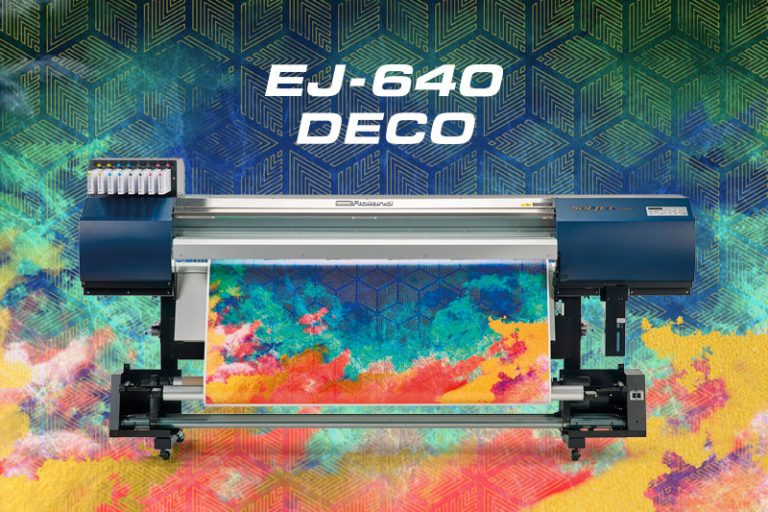 Roland DG EJ640 Deco wide-format print inkjet large-format print diversification