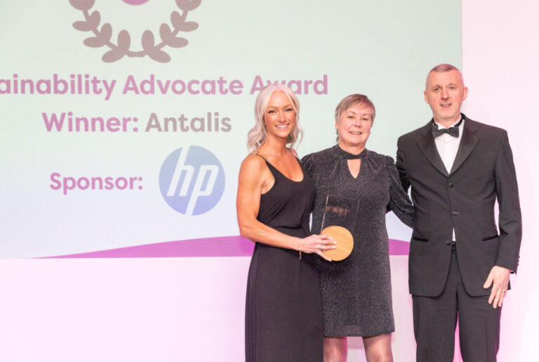 Antalis is recognised with a sustainability advocate award for its environmental leadership