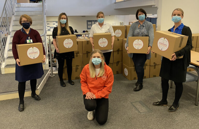Antalis supports charitys festive hamper initiative