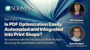 Is pdf optimisation easily automated and integrated into print shops