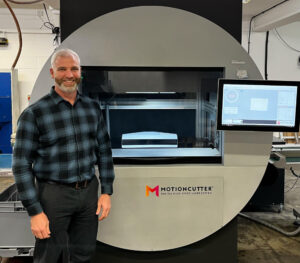 Motioncutter 23 install at Solopress with Simon Cooper