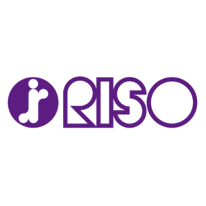 RISO logo purple