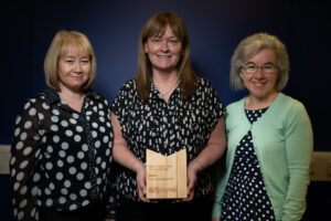 Systematic Team who support the work for SUEZ, Joanna Taylor, Client Service Team, Tracey Brown, Account Manager and Sharon Robey, Finance Director.