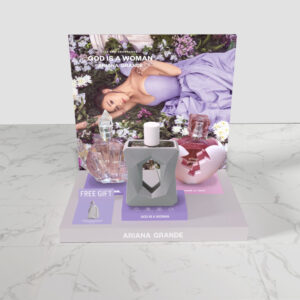 Display boards chosen for Ariana Grande ethical new perfume