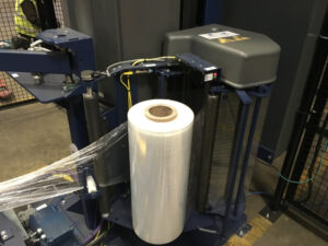 Stretch film on Lantech Machine