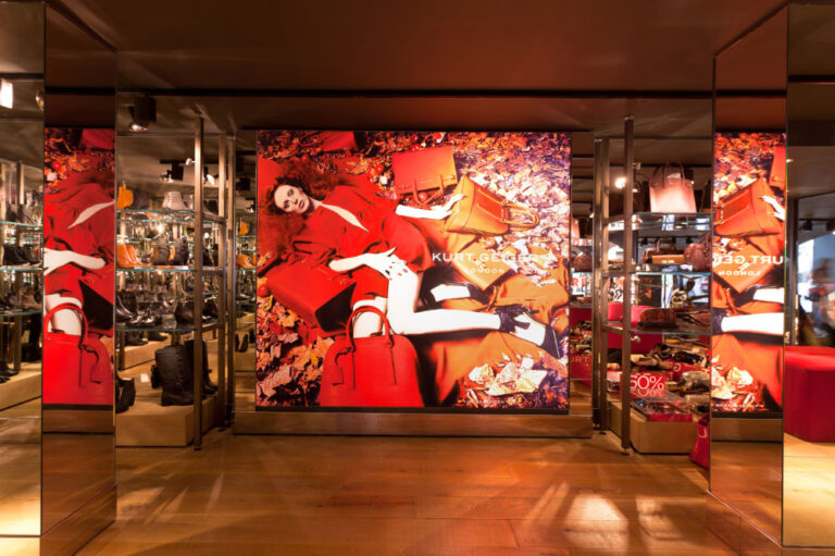 Kurt Geiger retail graphic