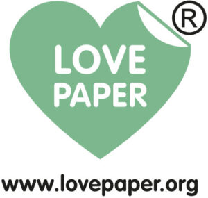 Love Paper Logo Green