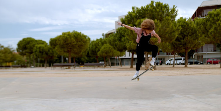 Female skateboarders changing skate culture to create personalised boards that celebrate female empowerment