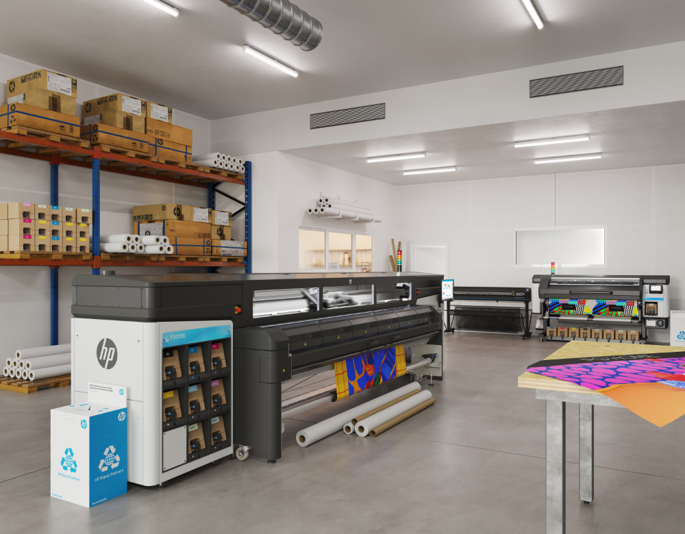 The HP Latex 2700 takes a very significant step forward in productivity levels