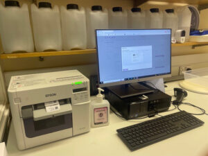 The user-friendly Epson TM-C3500 ColorWorks colour label printer