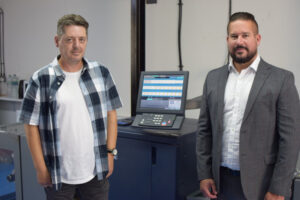 AtoZ Printing - Catalin Tutuianu and Konica Minoltas Russell Palmer