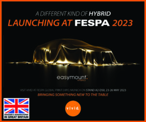 Vivid’s new Easymount Hybrid Laminator will be launched and unveiled at the FESPA Global Print Expo in Munich