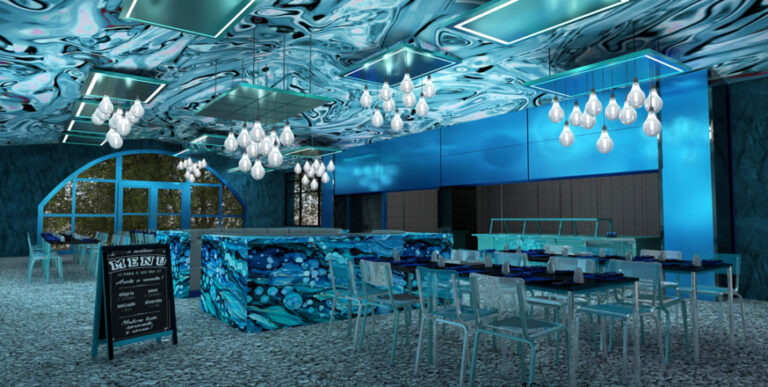 Blue Bar