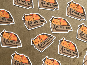 Stickershop applications Cat Stickers