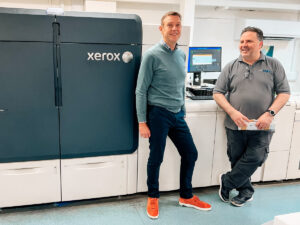 Simon Young Managing Director Rob Dolan Digital Print Manager
