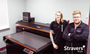 Joeri Wagensveld (UV specialist) and Bram van Raaij (Graphics designer)