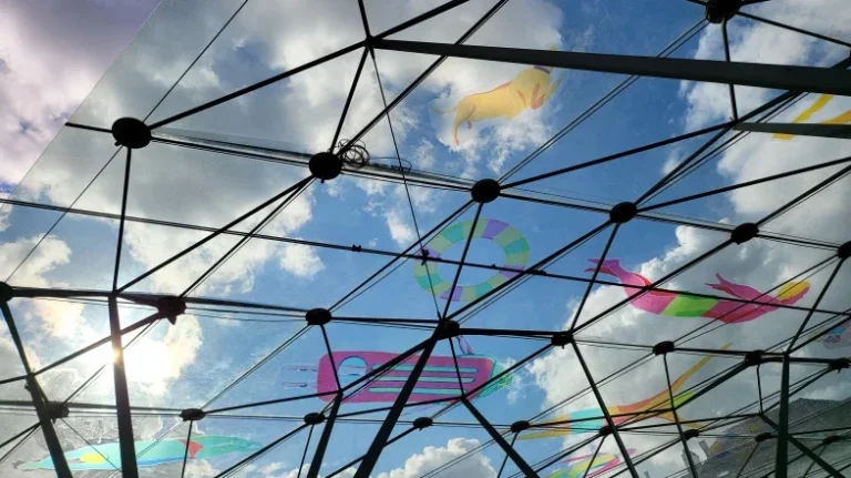 Balade Sous-Marine - a city art project with Mutoh XpertJet at Ixelles, Belgium