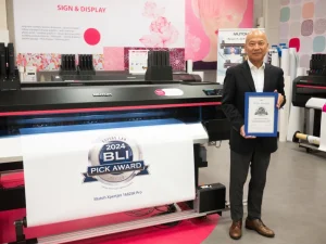 Mutoh XpertJet 1682SR Pro Wins BLI 2024 Pick Award from Keypoint Intelligence