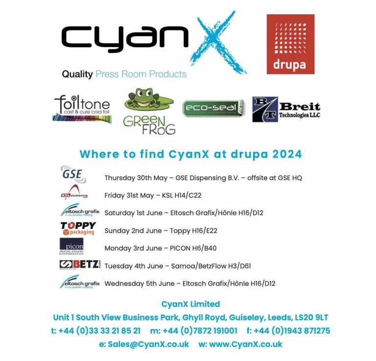 CyanX sets out to amaze at drupa