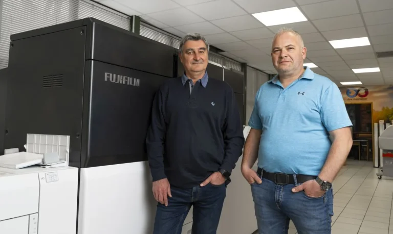 (L to R) Serge Coissin, President of RGI with Philippe De Moura, Managing Director at RGI