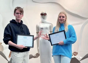 Antalis is delighted to have provided paperboard material Invercote Creato 300gsm / 345mic for the British Display Society's (BDS) Student Competition displayed at VM & Display Show 2024