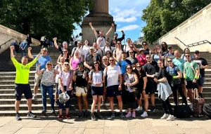 The inaugural Konica Minolta 20km London Landmarks Walk took place on 19th June, with the team starting at Nelson's Column