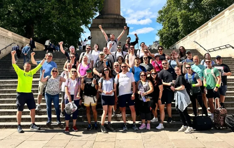 The inaugural Konica Minolta 20km London Landmarks Walk took place on 19th June, with the team starting at Nelson's Column