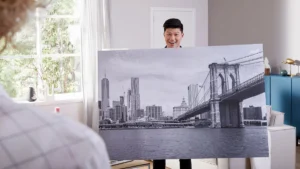impressive 3D effect created by our unique stretching technology