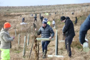 Tree Planting Event at Smithills Estate