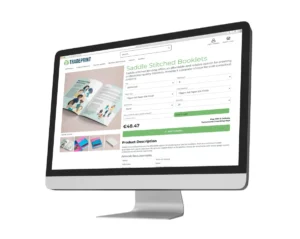 Computer - Mock up - Tradeprint - Booklet Page