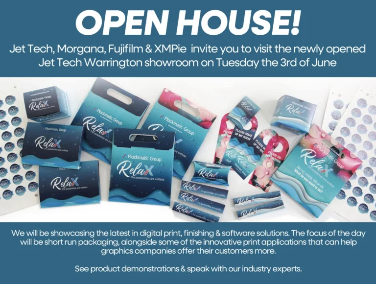 Explore the Latest in Print and Packaging - Jet Tech Open House