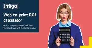Instantly see how much you could save with web-to-print