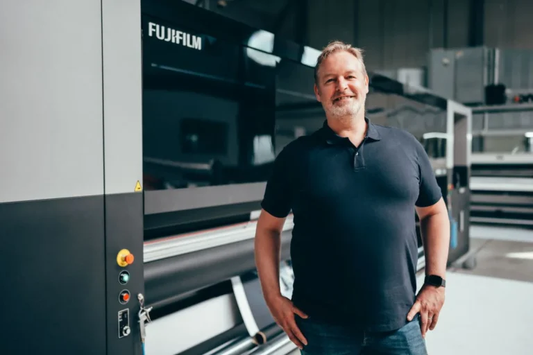 (Above and below) Heiko Moss, Managing Director, LOGO-Werbetechnik GmbH says that since the installation of the Acuity Ultra R2, the business has seen a significant improvement in both the quality and speed of its large format prints