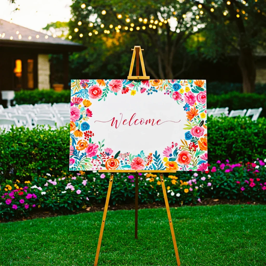 PaperTac Welcome Sign