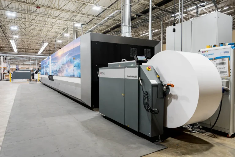 Revolution 50 Roll-to-Roll in-line with Canon ProStream 1800