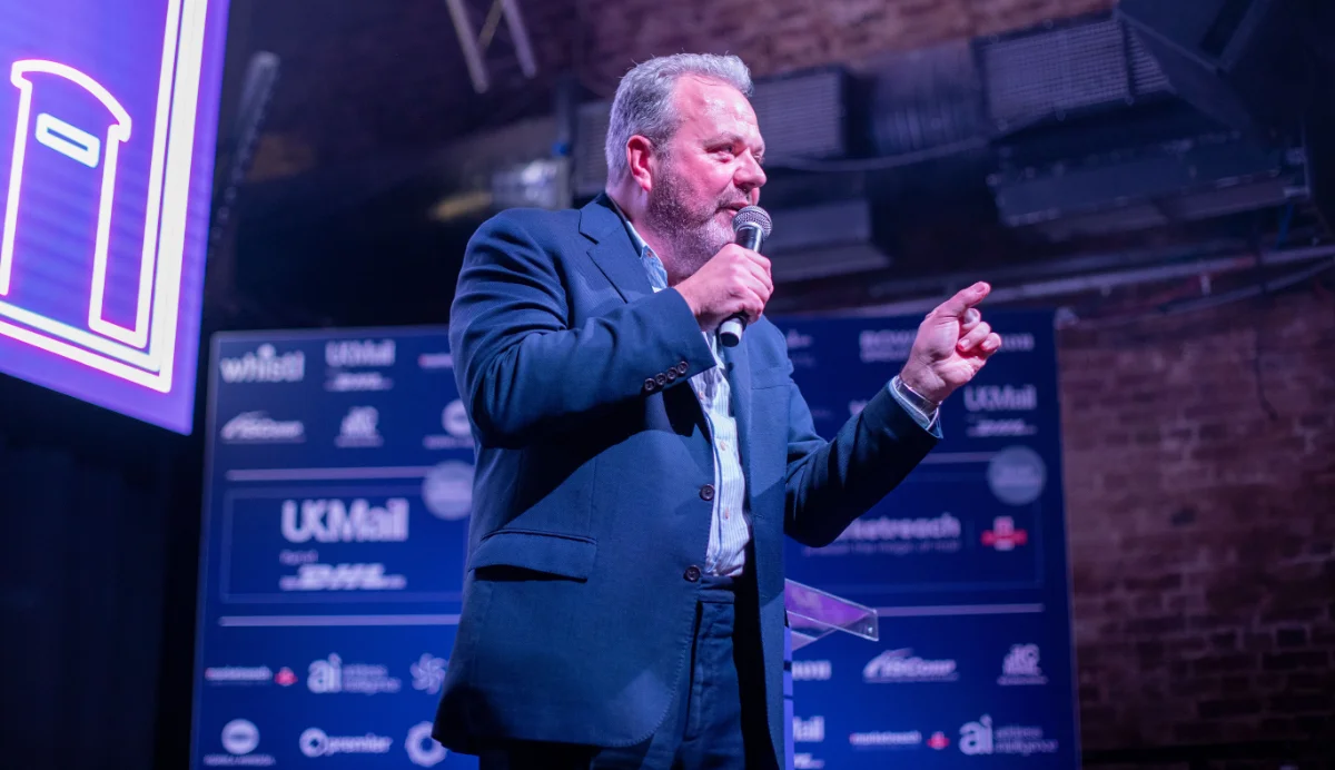 hosted by comedian, writer, and actor hal cruttenden, the evening celebrated the creativity, strength and resilience of the mailing industry