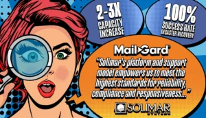 Solimar Systems Enables IWCO Mail-Gard to Triple Healthcare Communications Capacity While Maintaining 100% Disaster Recovery Success Rate