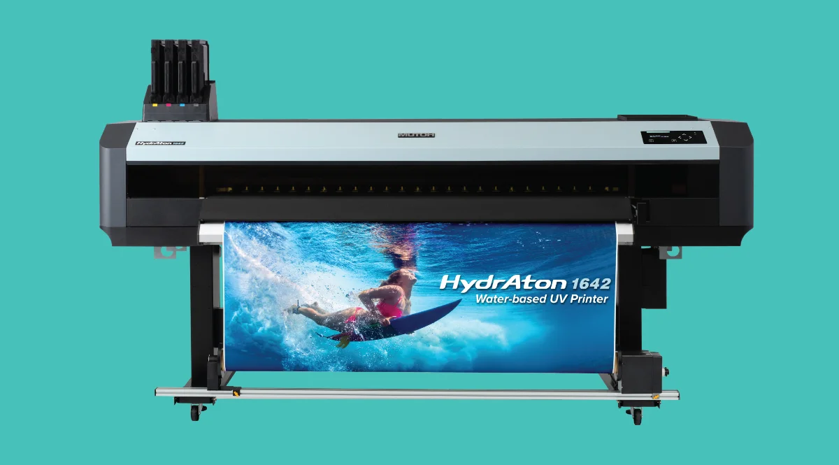 mutoh hydraton 1642 water based uv printer