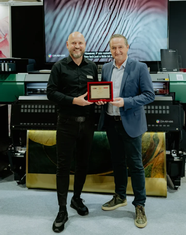roland dg’s dimense da 640 awarded gold medal at the 2025 marketing festival fair in warsaw