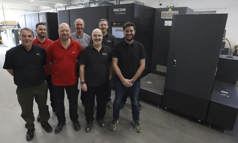Jack Clifford and Ricoh engineers