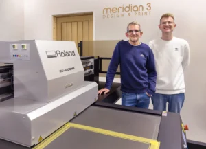 meridian 3’s shift to personalised production with roland dg