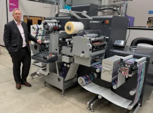 richard kilduff of konica minolta business solutions (uk) ltd and gm dc350mini