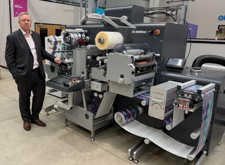 richard kilduff of konica minolta business solutions (uk) ltd and gm dc350mini