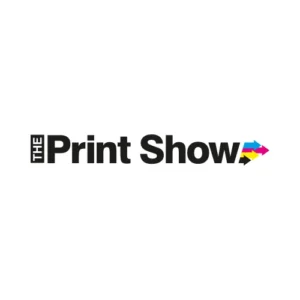 the print show logo